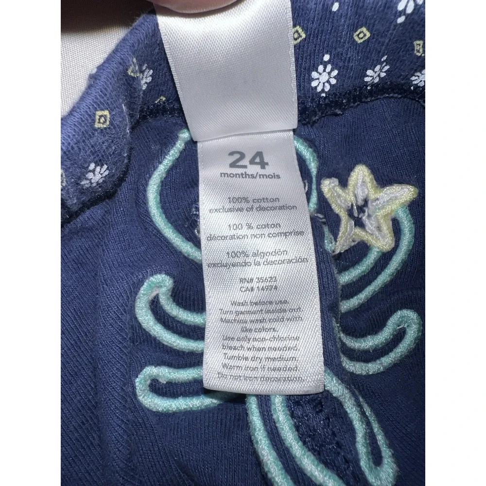 Carters Toddler Size 24 Months Sleepwear Pajamas Unisex Perfect Condition